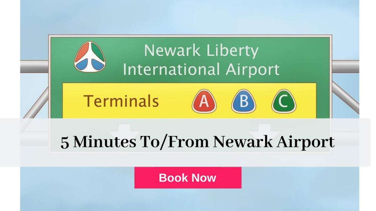 1 Bus Stop To Nyc-hot Tub-ewr Airport-free Parking * Hillside