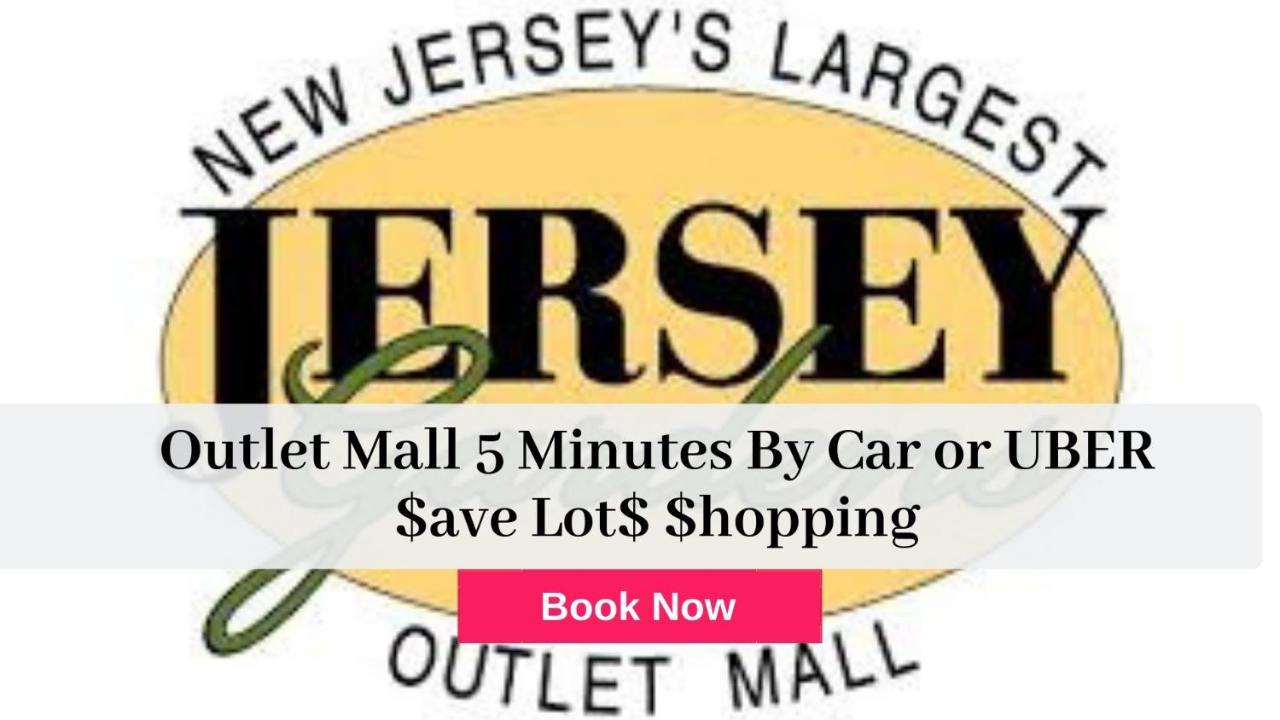 1 Bus Stop To Nyc-hot Tub-ewr Airport-free Parking Holiday home